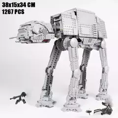 Kit De Construção Lego Star Wars At-at 75288 Com 6 Minifigure - Bloco Mundo