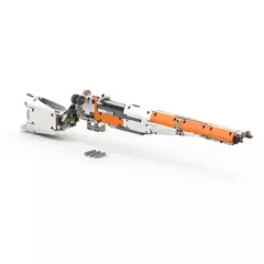 MOC Rifle Carabina blocos de montar 616 peças