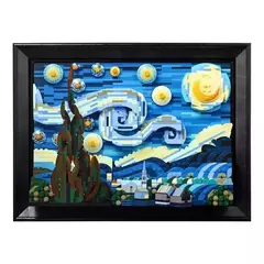Blocos de montar LEGO Vincent van Gogh A Noite Estrelada 2316 Peças - 21333 na internet
