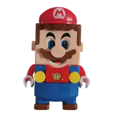 Super mario bros luigi blocos de montar personagens - Bloco Mundo
