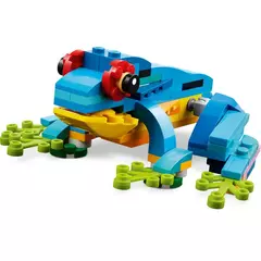 Lego Creator 3 em 1 Exotic Parrot 31136 253 peças - Bloco Mundo