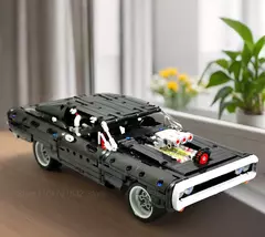 Blocos De Montar Velozes E Furiosos Dodge Charger 1077 Pçs