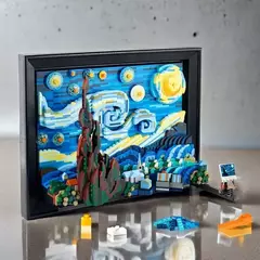 Blocos de montar LEGO Vincent van Gogh A Noite Estrelada 2316 Peças - 21333
