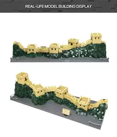 Lego Architecture Grande Muralha Da China 1407 peças - Bloco Mundo