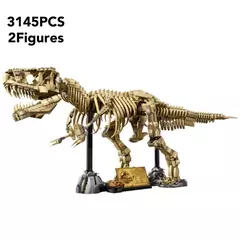 Jurassic World 76968 - Fósseis de dinossauro: Tiranossauro Rex 3145 peças - Bloco Mundo