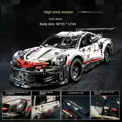 Blocos De Montar Carro Esportivo Porsche 911 Rsr