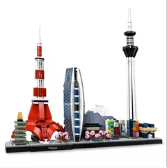 Lego Arquitetura paris dubai londres sydney chicago xangai blocos de construção kit na internet