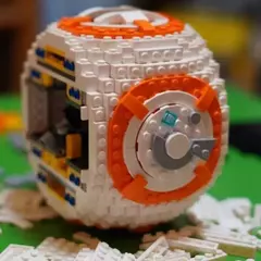 Imagem do Lego Brinquedo Novo Bloco De Montar Lego Bb8 75187