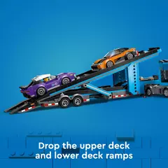 Lego City Caminhão Transportador e Carros Esportivos - 60408 - Bloco Mundo