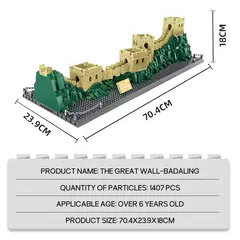 Lego Architecture Grande Muralha Da China 1407 peças na internet
