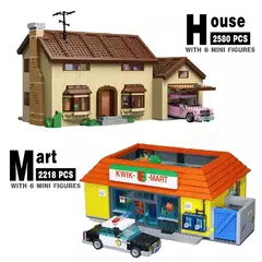 LEGO Simpsons - 71006 - A Casa Dos Simpsons 2523 peças - Bloco Mundo