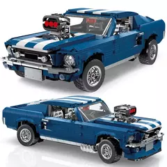 Creator Technic 10265 Mustang 1471 Peças Blocos De Montar