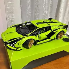 Carro em miniatura LEGO 42115 Technic Lamborghini Sián FKP 37 3.696 peças - Bloco Mundo