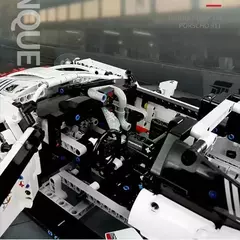 Imagem do Blocos De Montar Carro Esportivo Porsche 911 Rsr