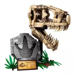 LEGO Set Jurassic World 76964 Fósseis de Dinossauros T-Rex Caveira