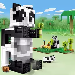 Lego Minecraft 21245 o Refugio do Panda
