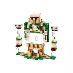 LEGO Minecraft - A Fortaleza do Golem de Ferro - 868 Peças - 21250