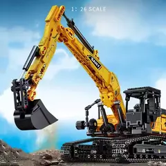 modelo de escavadeira montagem blocos de construção moc cidade 1022 peças na internet