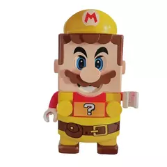 Super mario bros luigi blocos de montar personagens na internet