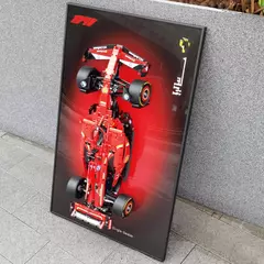 Exibição de montagem em parede para LEGO 42171 Mercedes-AMG F1 W14 - comprar online