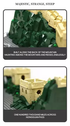 Lego Architecture Grande Muralha Da China 1407 peças