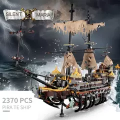 Barco 16016 The Flying Dutchman Navio Piratas do Caribe - Bloco Mundo