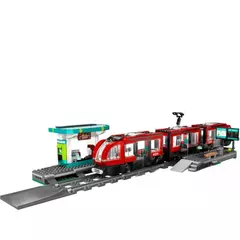 LEGO 60423 City Trains Bonde e Estação do Centro da Cidade - Bloco Mundo