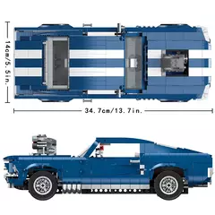 Creator Technic 10265 Mustang 1471 Peças Blocos De Montar na internet