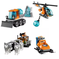 Blocos de montar LEGO City Navio Quebra-gelo 60062 - Bloco Mundo
