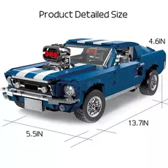 Imagem do Creator Technic 10265 Mustang 1471 Peças Blocos De Montar