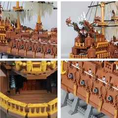 Imagem do Barco 16016 The Flying Dutchman Navio Piratas do Caribe