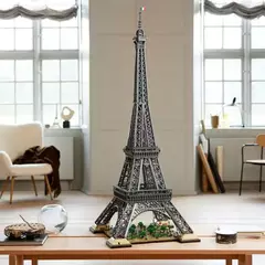 Bloco de Montar Replica Torre Eiffel Paris França 10001 Peças Compatível Lego
