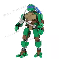 Moc Tartarugas Ninja carro figura de ação