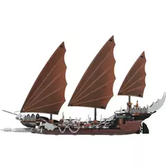 79008 Navio pirata emboscada Senhor Dos Anéis 806 peças