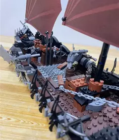 79008 Navio pirata emboscada Senhor Dos Anéis 806 peças na internet