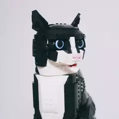 Lego Ideas Gato Cat Tuxedo 2024 32 Cm Blocos De Montar - comprar online