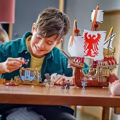 Lego 76440 - Torneio Tribruxo A Chegada - Lego Harry Potter - Bloco Mundo