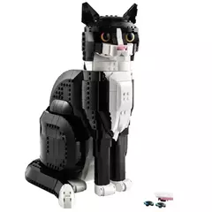 Lego Ideas Gato Cat Tuxedo 2024 32 Cm Blocos De Montar - Bloco Mundo