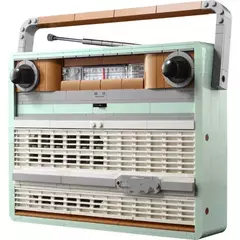 Conjunto De Construção Lego Icons Retro Radio Com Efeitos