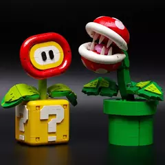 Flor De Fogo Super Mario - 348 Peças, 20cm Blocos De Montar - comprar online
