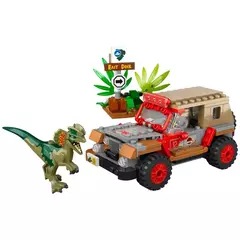 76958 LEGO Jurassic Park Emboscada do Dilofossauro 211 Peças