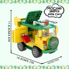 Moc Tartarugas Ninja carro figura de ação - comprar online