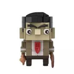 Blocos de montar veículo brickheadz mr bean carro - comprar online