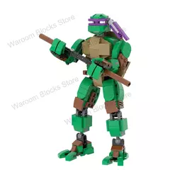 Moc Tartarugas Ninja carro figura de ação - Bloco Mundo