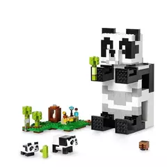 Imagem do Lego Minecraft 21245 o Refugio do Panda