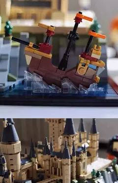 Lego 71043 Harry Potter Castelo O Grande Salão De Hogwarts - Bloco Mundo