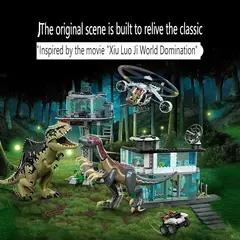 Lego Blocos de montar Jurassic Park Parque dos Dinossauros