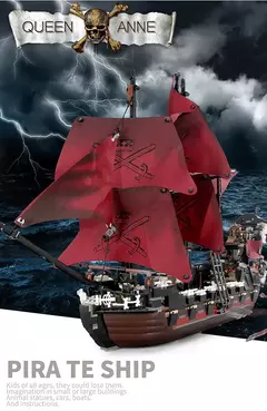 Barco 16016 The Flying Dutchman Navio Piratas do Caribe na internet