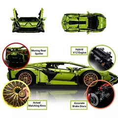 Carro em miniatura LEGO 42115 Technic Lamborghini Sián FKP 37 3.696 peças - comprar online