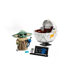 Star Wars - Grogu com berço Hover 1048 peças